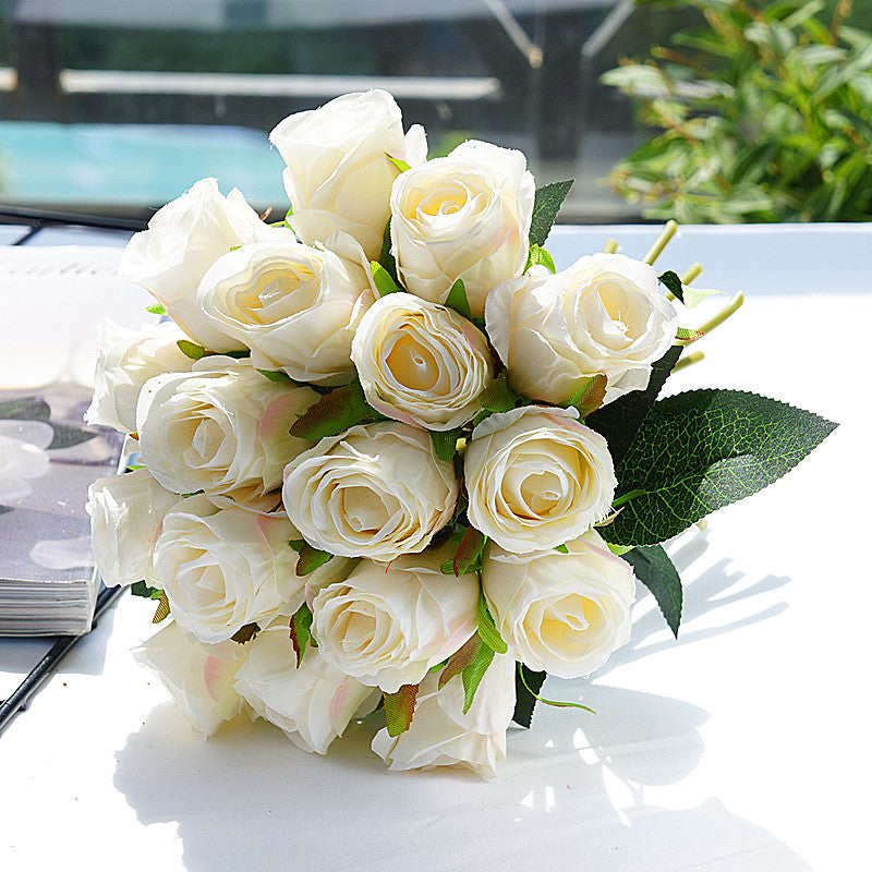 18 Bridal Hand Letter Rose Bouquet Simulation Flowers Fake Flowers