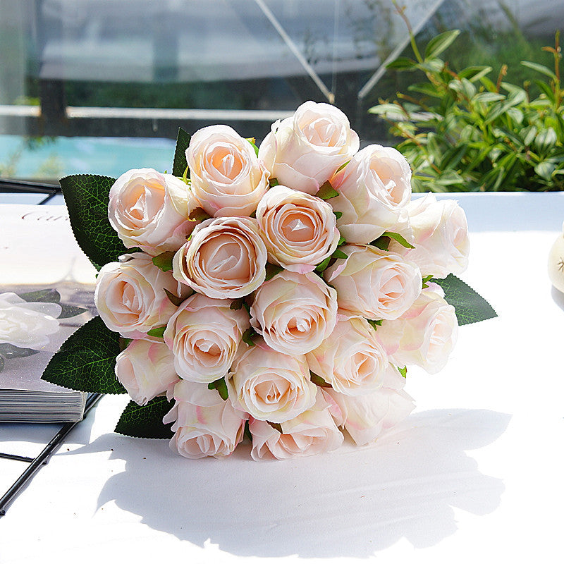 18 Bridal Hand Letter Rose Bouquet Simulation Flowers Fake Flowers