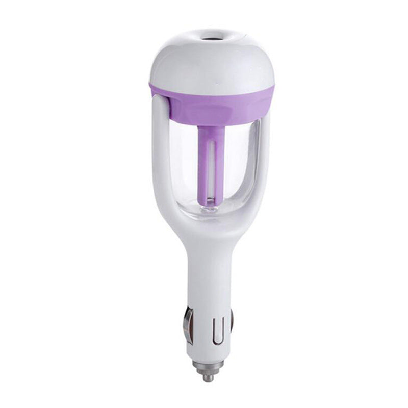 Car Humidifier Car Air Purifier Atomized Spray And Aromatherapy Car Sterilization Deodorant Deodorant Mini
