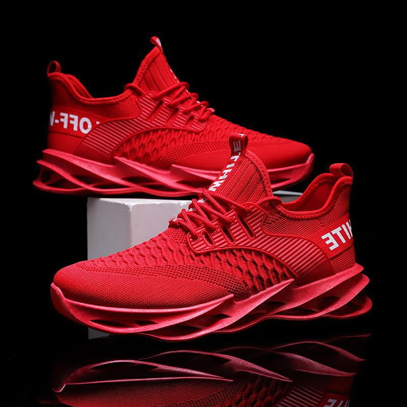 Men's Shoes 2022 Spring And Summer Flying Woven Breathable Mesh Casual Shoes Korean Version Of The Trend Low-top All-match Running Sports Men's Shoes