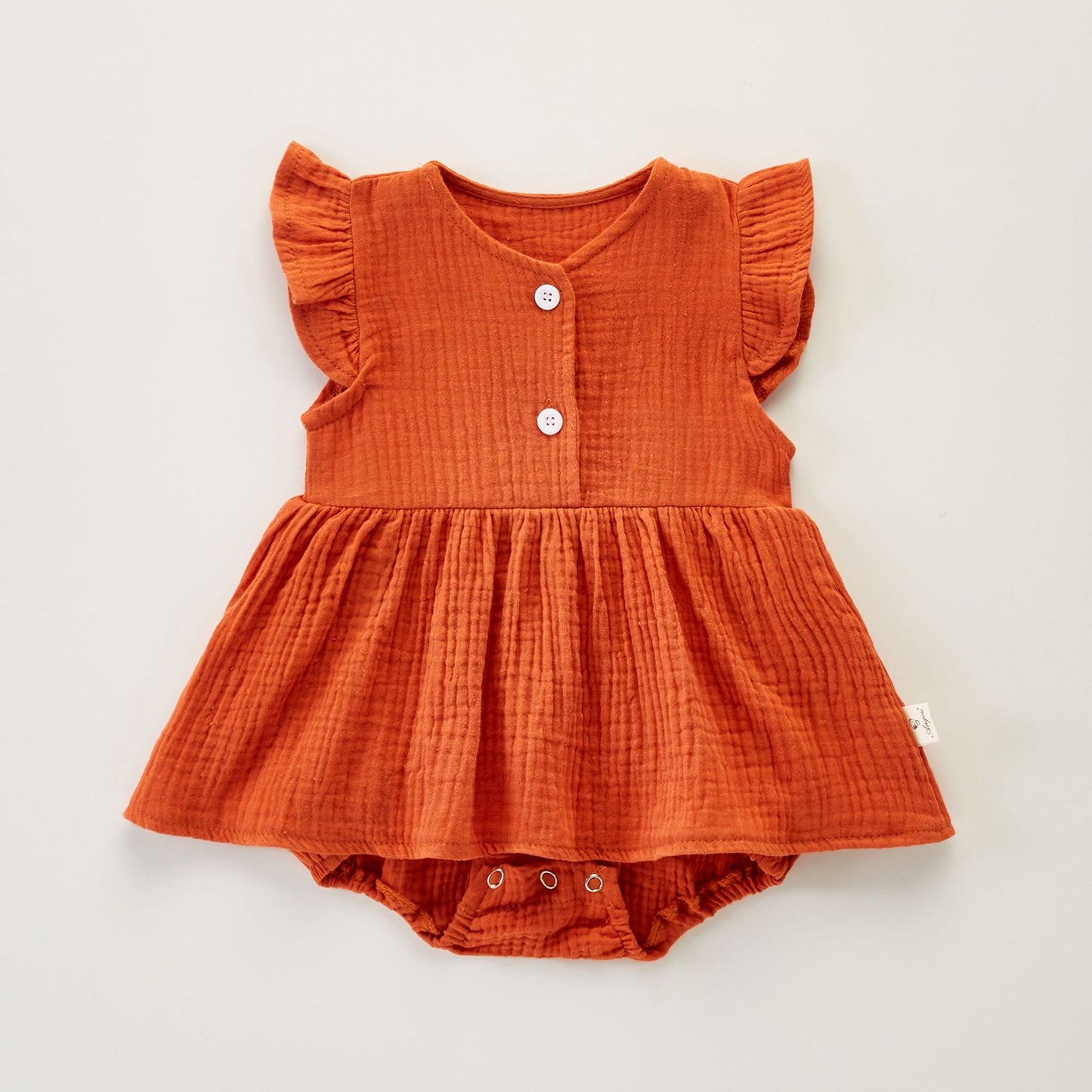Baby girl bodysuit Western style ruffled sweet romper
