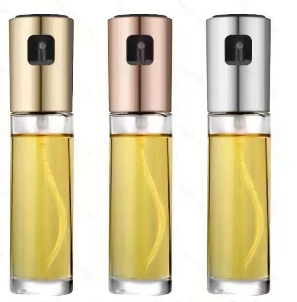 Oil Spray Pot Spray Edible Oil Spray Bottle Air Fryer Spray Bottle Kitchen Glass Olive Oil Spray Pot Mist