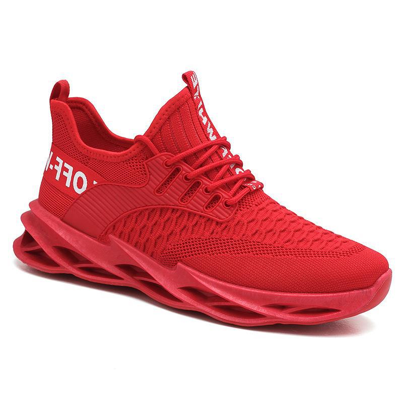 Men's Shoes 2022 Spring And Summer Flying Woven Breathable Mesh Casual Shoes Korean Version Of The Trend Low-top All-match Running Sports Men's Shoes