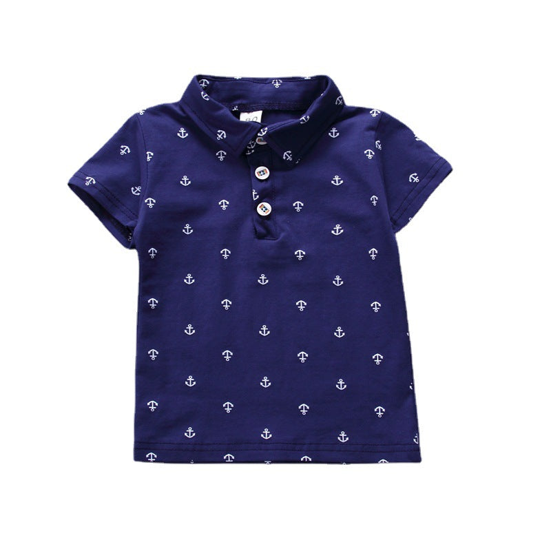 Anchor printed children's clothing