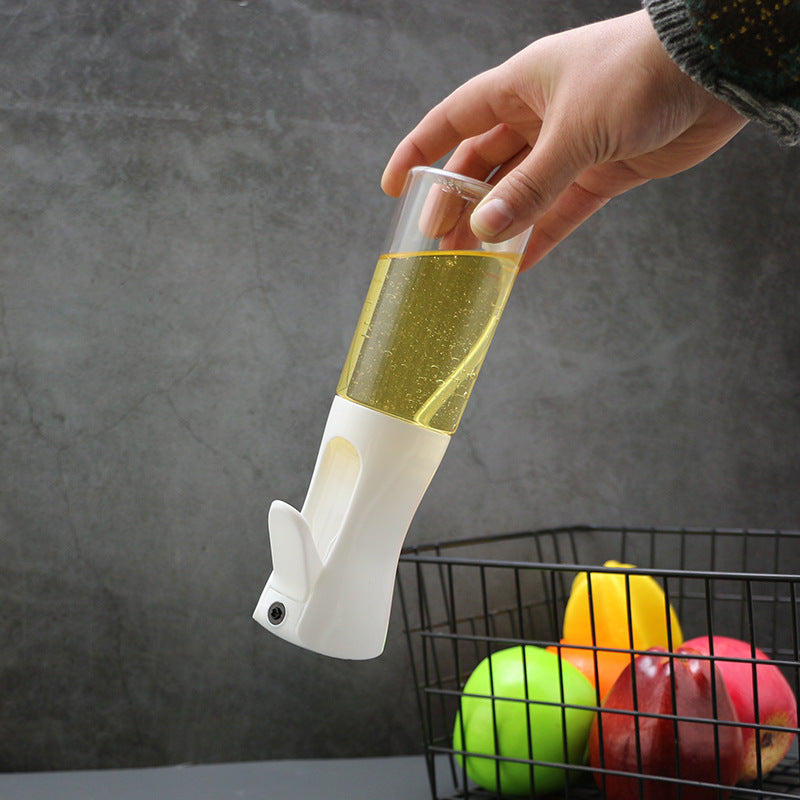 Oil Spray Pot Spray Edible Oil Spray Bottle Air Fryer Spray Bottle Kitchen Glass Olive Oil Spray Pot Mist