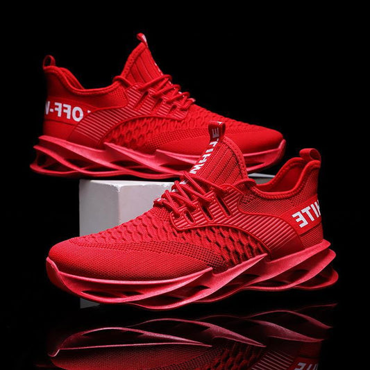 Men&#039;s Shoes 2022 Spring And Summer Flying Woven Breathable Mesh Casual Shoes Korean Version Of The Trend Low-top All-match Running Sports Men&#039;s Shoes