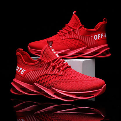 Men&#039;s Shoes 2022 Spring And Summer Flying Woven Breathable Mesh Casual Shoes Korean Version Of The Trend Low-top All-match Running Sports Men&#039;s Shoes