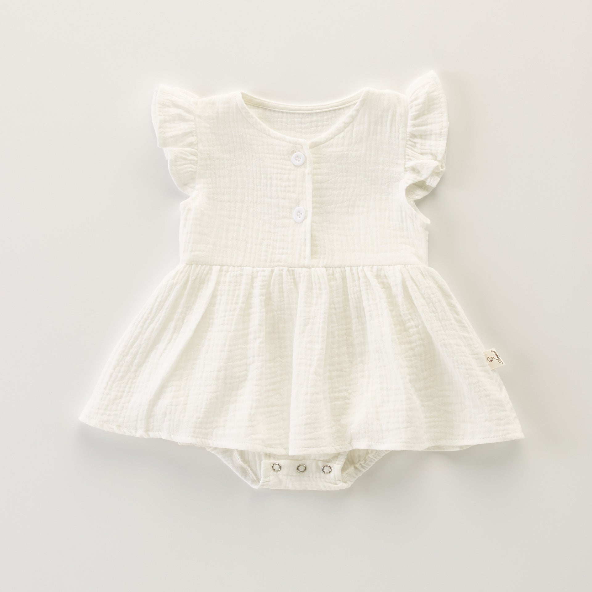 Baby girl bodysuit Western style ruffled sweet romper