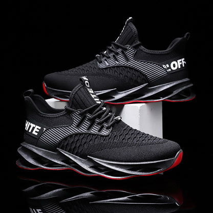Men&#039;s Shoes 2022 Spring And Summer Flying Woven Breathable Mesh Casual Shoes Korean Version Of The Trend Low-top All-match Running Sports Men&#039;s Shoes